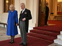 King Charles III and his wife, Queen Camilla.