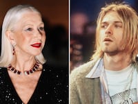 Helen Mirren and Kurt Cobain