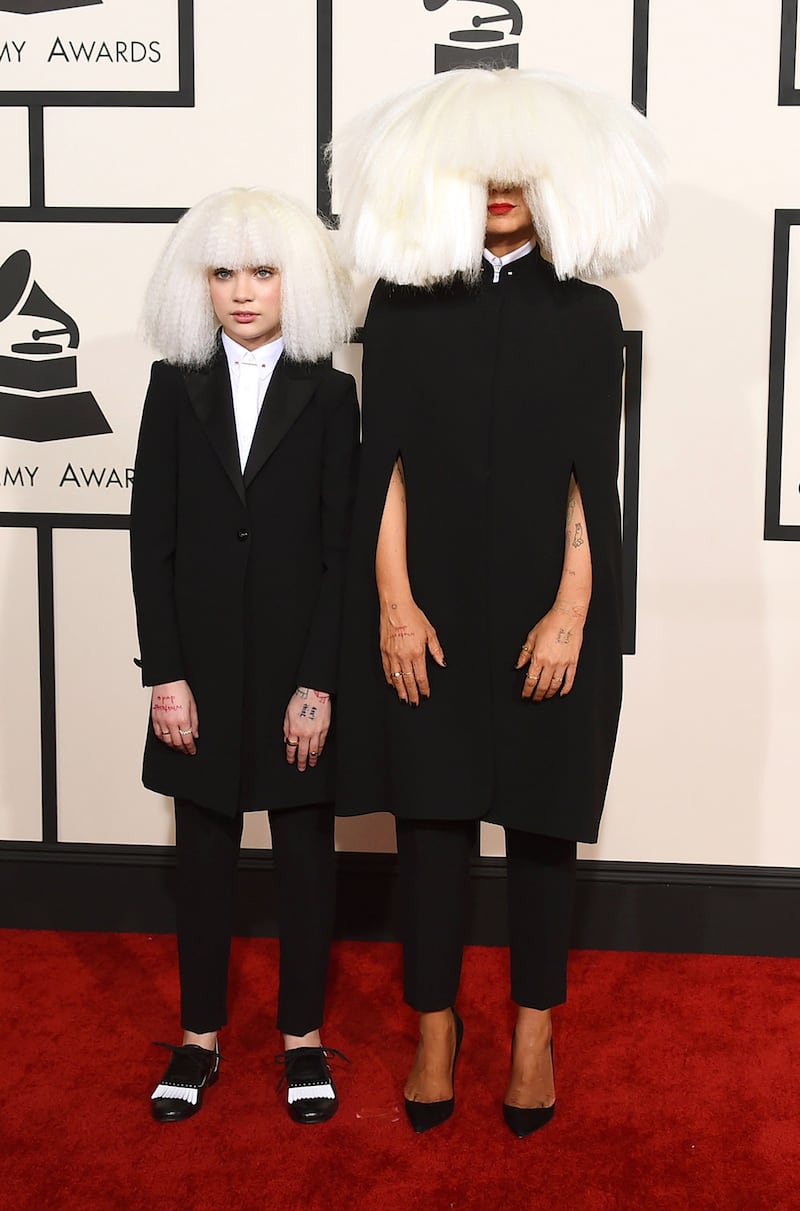 galleries/2015/02/08/and-madonna-came-as-a-bondage-french-maid-grammys-red-carpet-winners-and-losers/150208-grammy-red-carpet-sia_krleg9