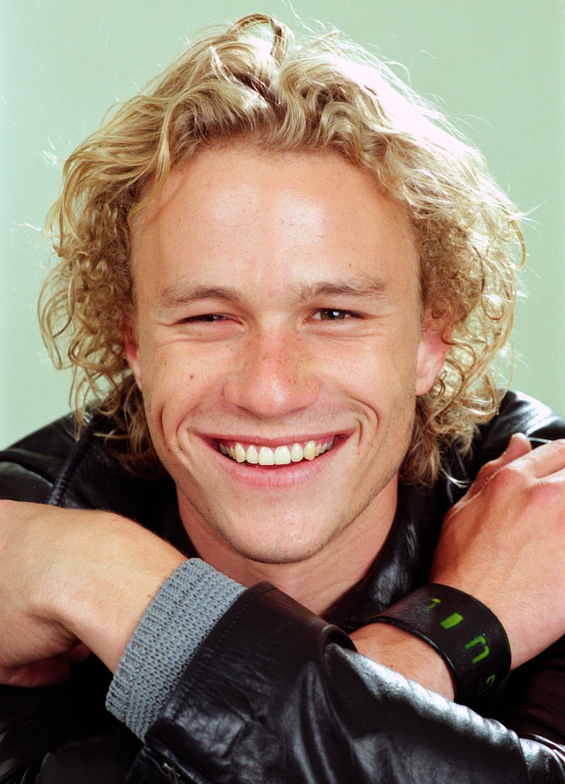 Australian actor Heath Ledger.