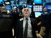NEW YORK, NEW YORK - MARCH 09: Stock trader Peter Tuchman works on the floor of the New York Stock Exchange (NYSE) on March 09, 2020 in New York City. As global fears from the coronavirus continue to escalate, trading was halted for 15 minutes after the opening bell as stocks fell 7 percent. (Photo by Spencer Platt/Getty Images)