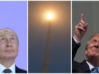 Putin, Rocket, Trump