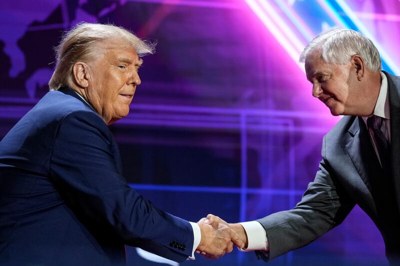 Graham said he's "all-in" helping Trump reshape the Kennedy Center, which may end up taking his name.