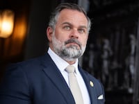 Rep. Cory Mills, R-Fla., leaves the U.S. Capitol after the last votes before August recess, on Wednesday July 23, 2025.