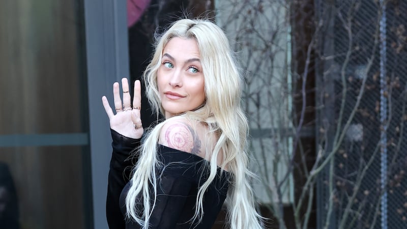 Paris Jackson attends the Stella McCartney Womenswear Fall/Winter 2025-2026 show as part of Paris Fashion Week
