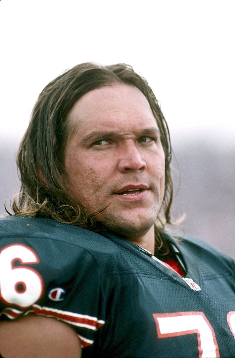 Chicago Bears defensive tackle Steve McMichael