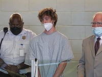 Jack Callahan is arraigned in Plymouth District Court in Plymouth, Massachusetts, on June 29, 2021.