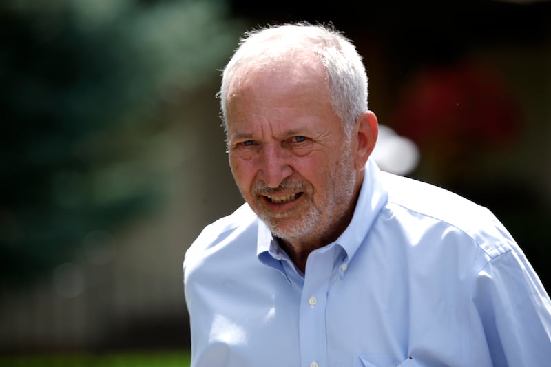 Former Treasury Secretary Larry Summers attends the Allen & Company Sun Valley Conference