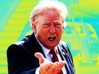 Donald Trump photo illustration