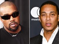 Kanye West and Don Lemon.
