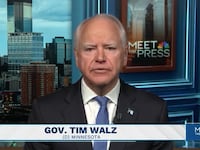 Tim Walz on Meet the Press with Kristen Welker