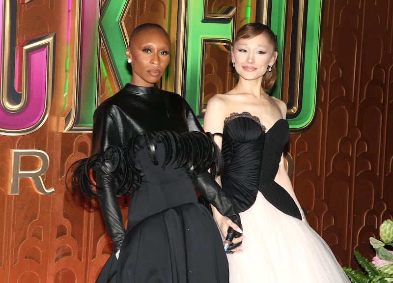 Ariana Grande and Cynthia Erivo