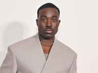 Paapa Essiedu arrives at the GQ Men of the Year Awards at The Royal Opera House on November 15, 2023 in London, England.