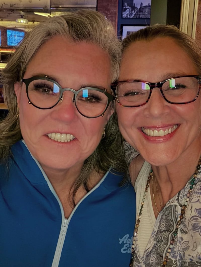 Camryn Manheim posted a photo on Instagram with her close friend, Rosie O'Donnell, after O'Donnell's Broadway show.