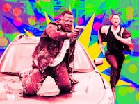 A photo illustration of Martin Lawrence and Will Smith in Bad Boys: Ride or Die.
