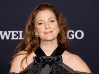 A picture of Drew Barrymore. The fan who was arrested for stalking after accosting Barrymore at an on-stage event in New York has been ordered to stay away from the actress and wear a tracking device for 60 days