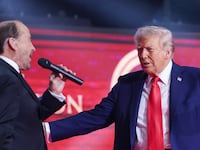 Lee Greenwood and Donald Trump