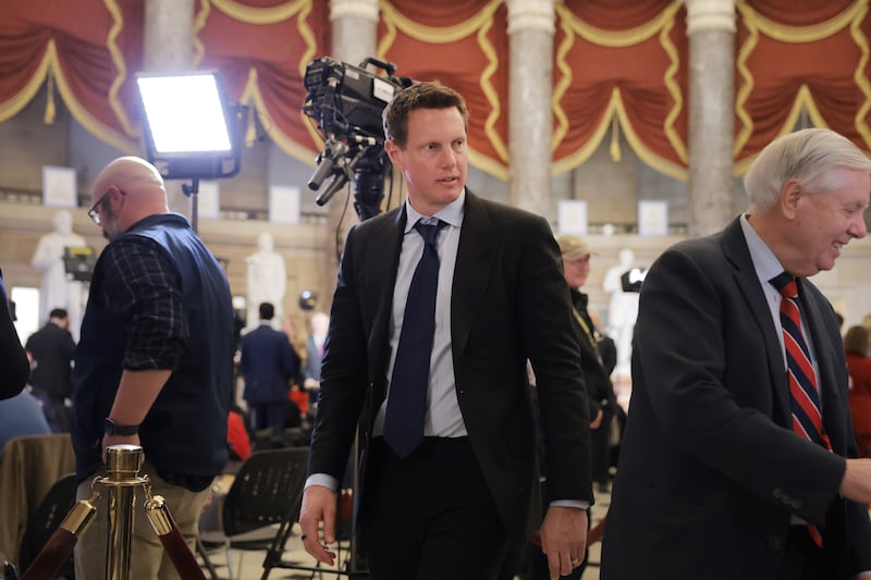 David Ellison attends the State of the Union 2026