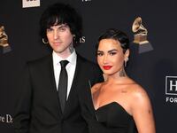 Jordan Lutes and Demi Lovato