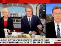 Joe Scarborough speaks during the February 3 broadcast of Morning Joe.