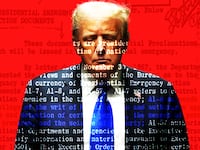 Donald Trump photo illustration