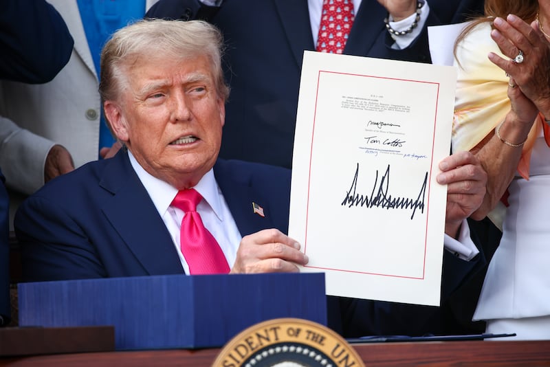 Trump signed his One, Big Beautiful Bill Act into law on July 4.