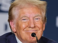 Republican presidential nominee, former U.S. President Donald Trump