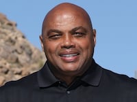 TUCSON, ARIZONA - NOVEMBER 27: Phil Mickelson and Charles Barkley pose for a team portrait prior to playing against Stephen Curry and Peyton Manning in Capital One's The Match: Champions For Change at Stone Canyon Golf Club on November 27, 2020 in Oro Valley, Arizona. (Photo by Christian Petersen/Getty Images for The Match)