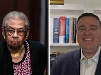 Eleanor Holmes Norton and Trent Holbrook