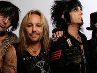 Tommy Lee, Vince Neil, Nikki Sixx and Mick Mars of Motley Crue.