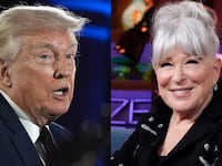 Donald Trump and Bette Midler