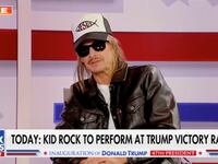 Kid Rock appears on Fox & Friends on January 19, 2025.