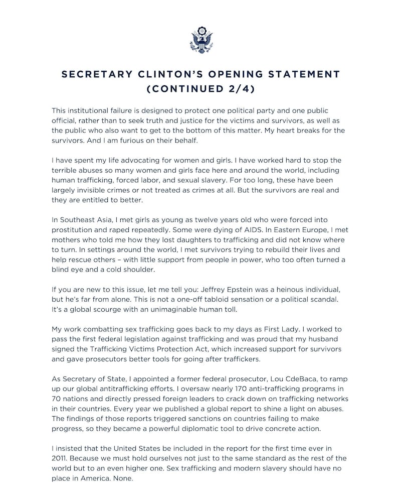 Hillary Clinton