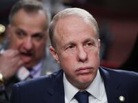 WASHINGTON, DC - FEBRUARY 25: Stephen Feinberg, U.S. President Donald Trump's nominee to be Deputy Secretary of Defense, testifies during his Senate Armed Services Committee confirmation hearing in the Dirksen Senate Office Building on February 25, 2025 in Washington, DC. Feinberg, businessman and CEO of Cerberus Capital Management, served as the head of President Trumps Intelligence Advisory Board in Trump’s first term. (Photo by Win McNamee/Getty Images)
