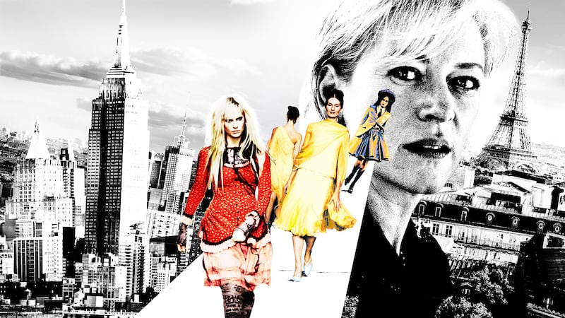 Joanna Coles and New York and Paris Fashion Week.