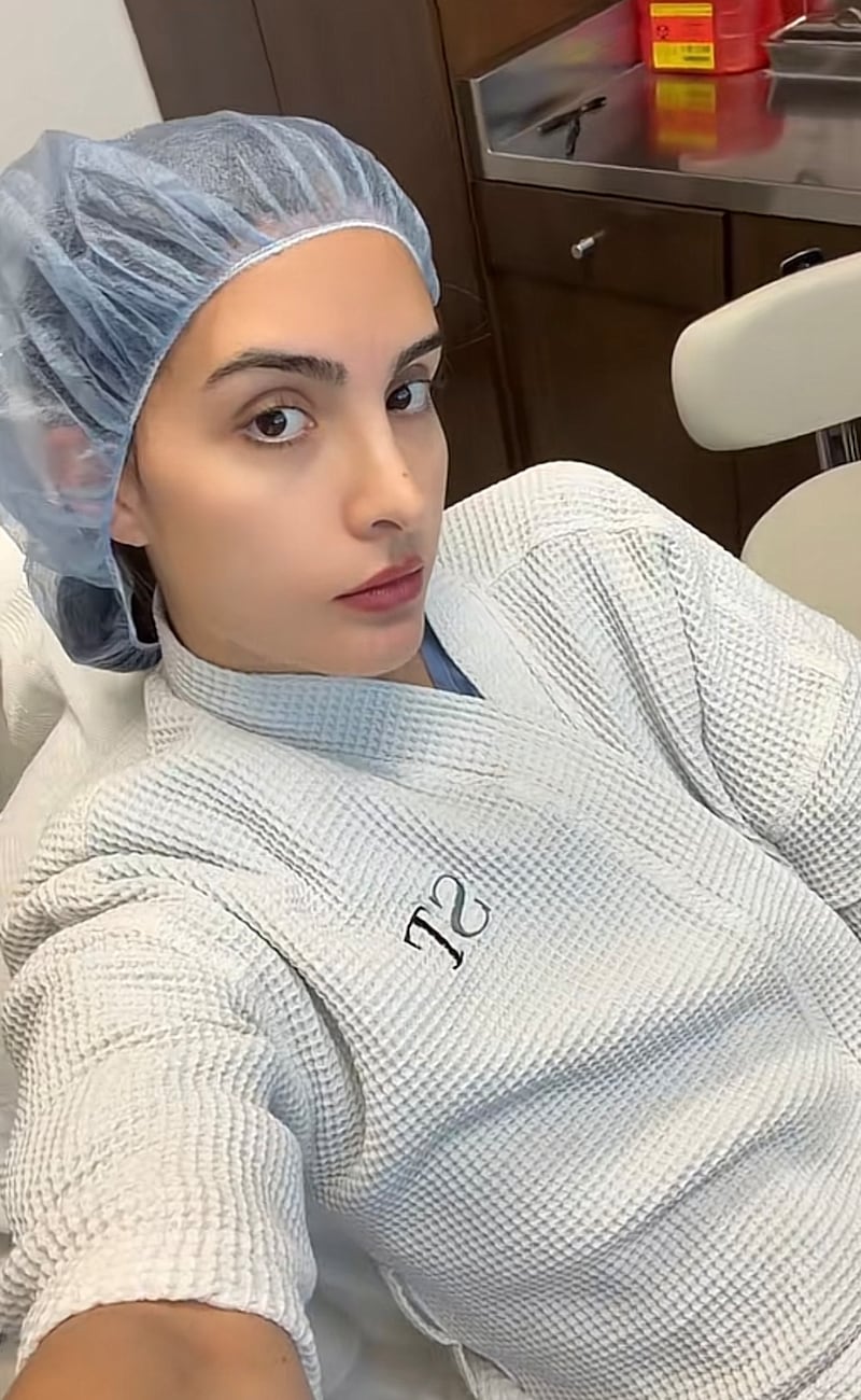 Sophia Umansky and her mother, Kyle Richards, documented Umansky's breast lift journey on social media.