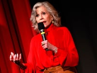 Actress and activist Jane Fonda.