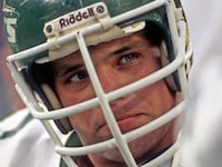Defensive lineman Joe Klecko of the New York Jets in 1985.