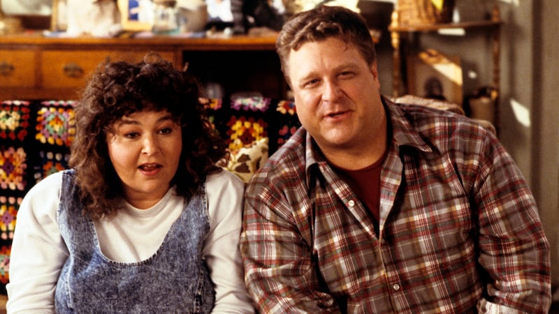UNITED STATES - JANUARY 16: ROSEANNE - "Promo's" 1988 Roseanne Barr, John Goodman (Photo by ABC Photo Archives/Disney General Entertainment Content via Getty Images)