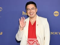 Bowen Yang at the 2024 Emmy Awards.