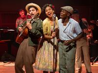 Jared Machado, Kenya Browne, and Olly Sholotan in 'Buena Vista Social Club.'