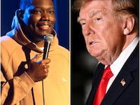 Michael Che and Donald Trump