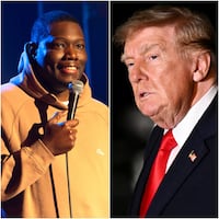 Michael Che and Donald Trump