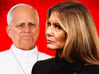 Pope Leo and Melania Trump.