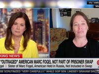 Anne Fogel, the sister of Marc Fogel—a U.S. teacher still detained in Russia—says her family feels “stabbed in the back” after he was not included in the prisoner swap deal.