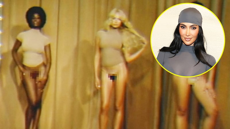 SKIMS new campaign for the Faux Hair Micro String Thong.
