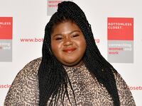 Gabourey Sidibe attends the 20th Anniversary Bottomless Closet Luncheon at Cipriani 42nd Street on May 15, 2019 in New York City.