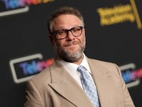 Canadian actor, co-creator, director, executive producer of "The Studio" Seth Rogen attends the Television Academy's Televerse festival in Los Angeles on August 16, 2025.