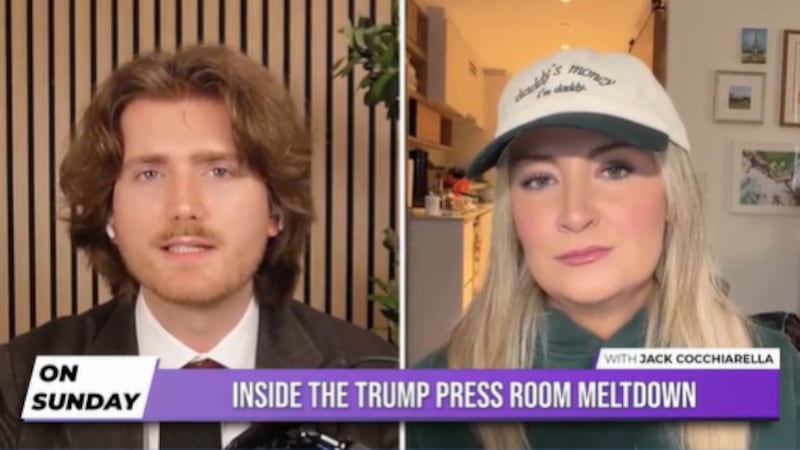 Jack Cocchiarella and Sarah Matthews on “On Sunday.”