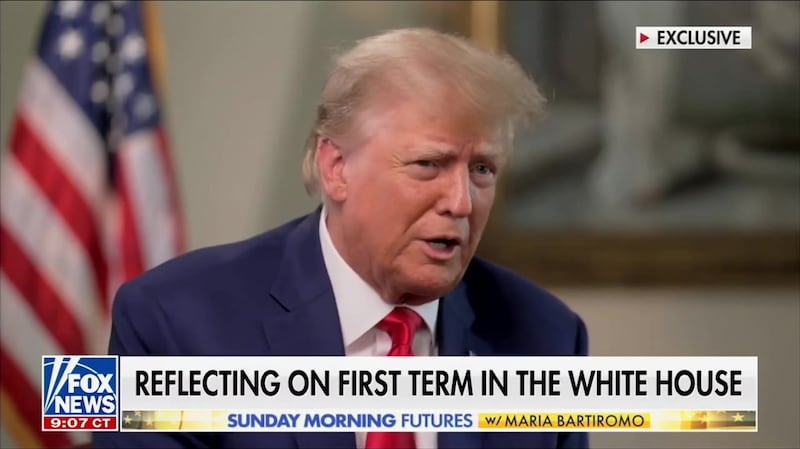 Maria Bartiromo tells Trump he didn't drain the swamp